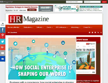 Tablet Screenshot of hrmagazine.com.hk